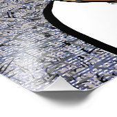 Art Mural En Acrylique Portrait d'une fille aux lo フォトプリント (角)