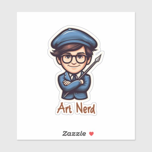 Art Nerd シール (シート)