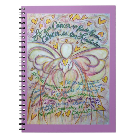Art Notebook Journalスペインので癌が不可能なこと ノートブック (正面)