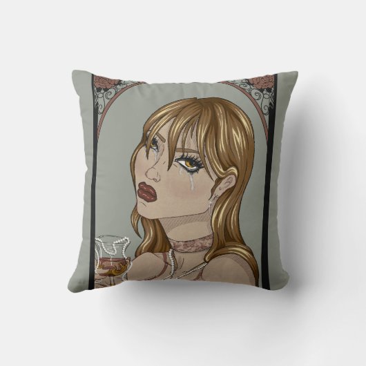 Art nouveau クッション (裏面)