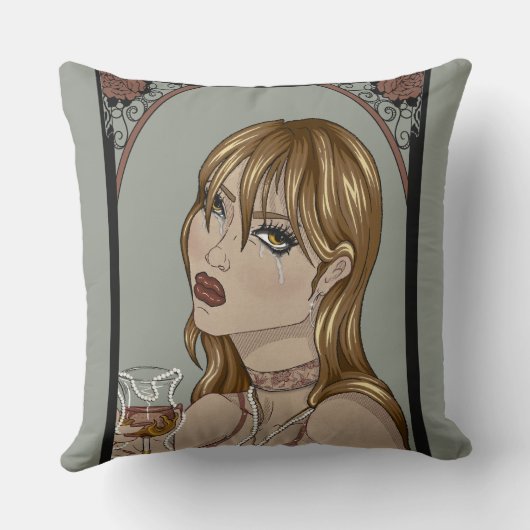 Art nouveau クッション (裏面)