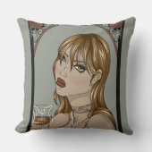 Art nouveau クッション (正面)