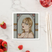 Art nouveau スタンダードカクテルナプキン (インサイチュ)