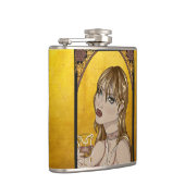 Art Nouveau フラスク (右)