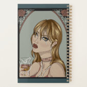 Art nouveau プランナー手帳 (裏面)