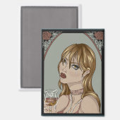 Art nouveau マグネット (正面/裏面)