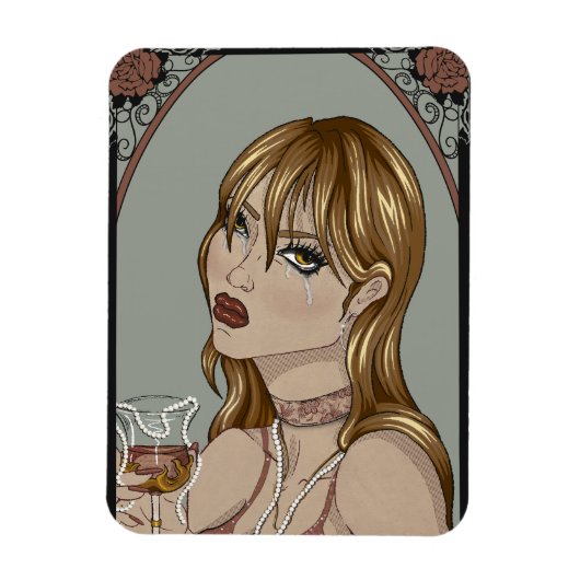 Art Nouveau マグネット (縦)