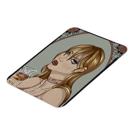 Art Nouveau マグネット (左側)