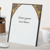 Art Nouveau 台座サイン (インサイチュ)