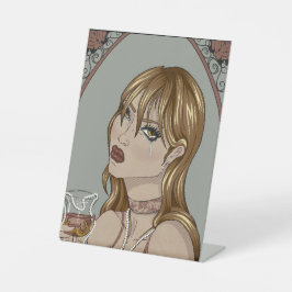 Art nouveau 台座サイン