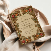 Art Nouveau Botanical Baby Shower