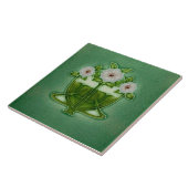 Art Nouveau Ceramic tile タイル (側面)