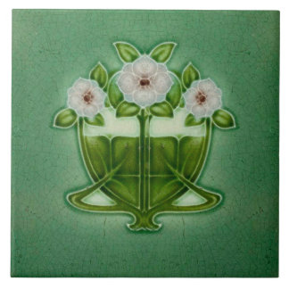 Art Nouveau Ceramic tile タイル