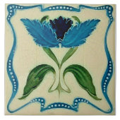 Art nouveau ceramic tile タイル (正面)