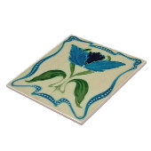 Art nouveau ceramic tile タイル (側面)