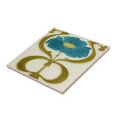 Art nouveau ceramic tile タイル (側面)