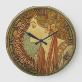 Art Nouveau Clock ラージ壁時計 (正面)