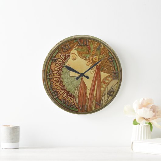 Art Nouveau Clock ラージ壁時計 (ホーム)
