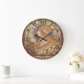 Art Nouveau Clock ラージ壁時計 (ホーム)