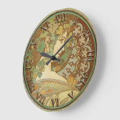 Art Nouveau Clock ラージ壁時計 (傾斜)