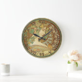 Art Nouveau Clock ラージ壁時計 (ホーム)