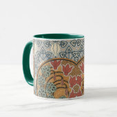 Art nouveau Cyclamen floral Eugene Grasset elegant マグカップ (正面左)