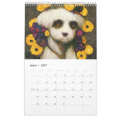 Art Nouveau Dogs – 2026 Calendar カレンダー (3月 2027)