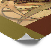 Art Nouveau Drink Advertisement ポスター (角)