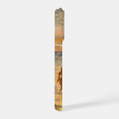 Art Nouveau Elsa Lohengrin Poster with Swans  iPhoneケース (右側面)