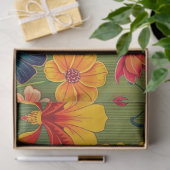 Art Nouveau Floral Decoupage 薄葉紙 (ギフト)