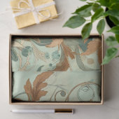 Art Nouveau Floral Decoupage Tissue Paper 薄葉紙 (ギフト)