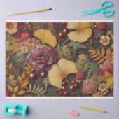 Art Nouveau Floral Decoupage Tissue Paper 薄葉紙 (クラフト)