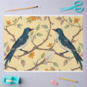 Art Nouveau Floral Decoupage Tissue Paper 薄葉紙 (クラフト)