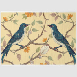 Art Nouveau Floral Decoupage Tissue Paper 薄葉紙