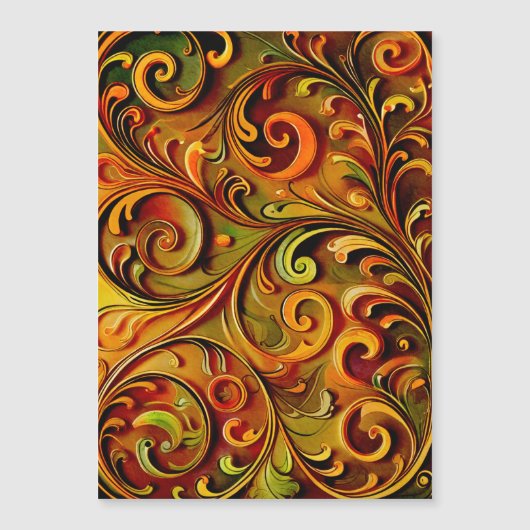 Art Nouveau floral design  (正面)