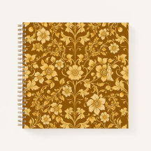 Art Nouveau Floral Notebook