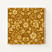 Art Nouveau Floral Notebook ノートブック (裏面)