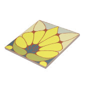 Art Nouveau Floral Pattern Frieze タイル (側面)