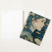 Art Nouveau Floral Woman Planner  プランナー手帳 (ディスプレー)