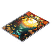 Art Nouveau Garden Arch Scene ノートブック (左側)