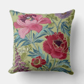 Art Nouveau Garden Muse Design クッション (正面)