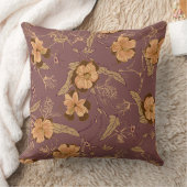 Art Nouveau Garden Muse Design クッション (ブランケット)