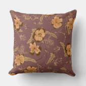 Art Nouveau Garden Muse Design クッション (正面)