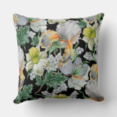 Art Nouveau Garden Muse Design クッション (裏面)