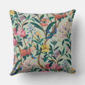 Art Nouveau Garden Muse Design クッション (裏面)