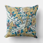 Art Nouveau Garden Muse Design クッション (正面)