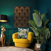 Art Nouveau Garden Muse Design クッション