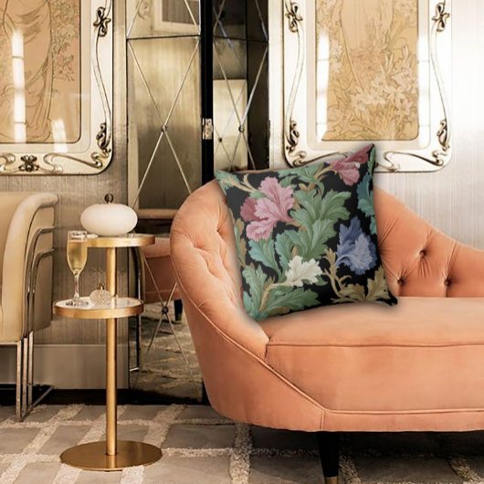 Art Nouveau Garden Muse Design クッション