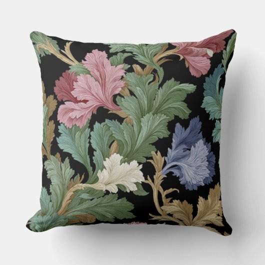 Art Nouveau Garden Muse Design クッション (正面)