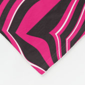 Art Nouveau Geometric Pattern  フリースブランケット (角)